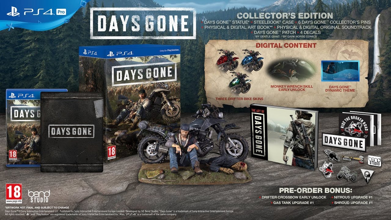 Days Gone Collector S Edition Gamebreaker