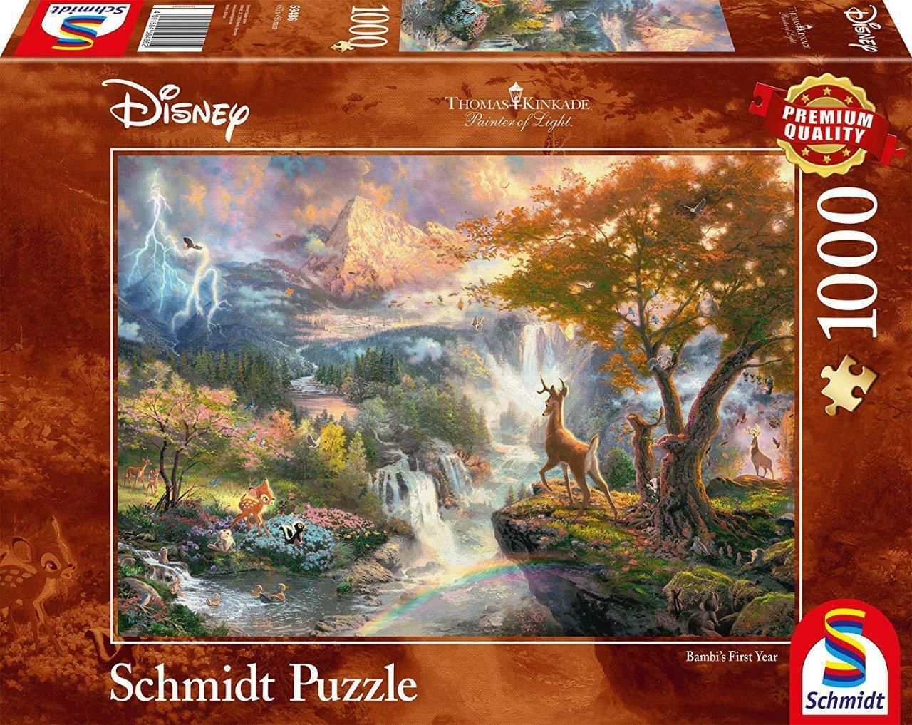 Sleeping Beauty: Schmidt Disney Premium Thomas Kinkade Jigsaw