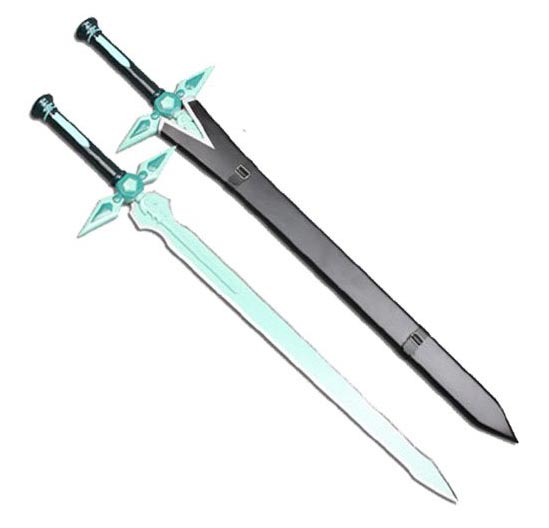 Épée DARK REPULSER de KIRITO de la série « Art Online Sword » en acier inoxydable 440 (ZS561