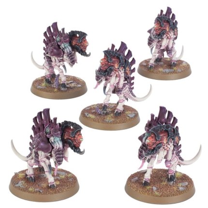 Warhammer Tyranids: Termagants and Ripper Swarm + Paints Set