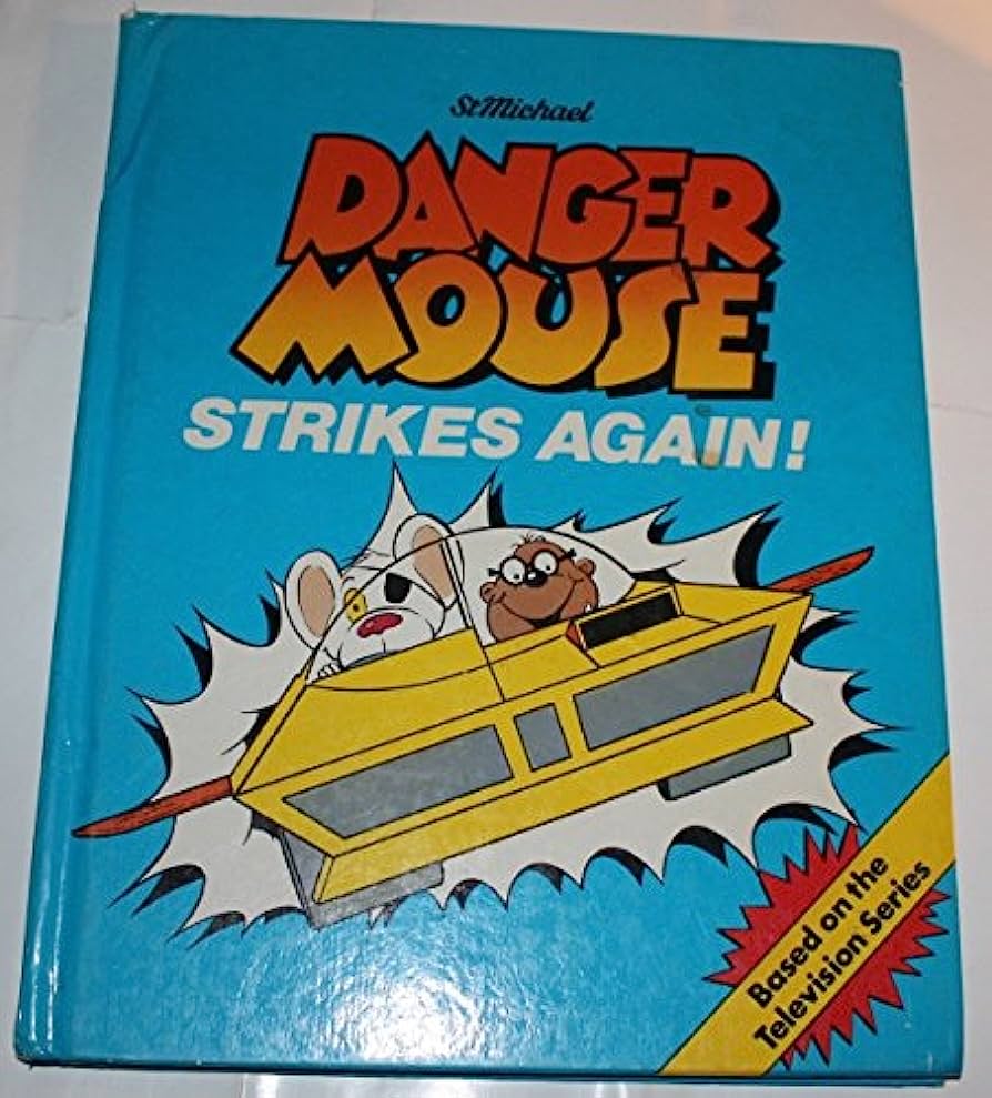 Livre 'Dare-Dare Motus Frappe à Nouveau!' - Danger Mouse - Purnell - Occasion