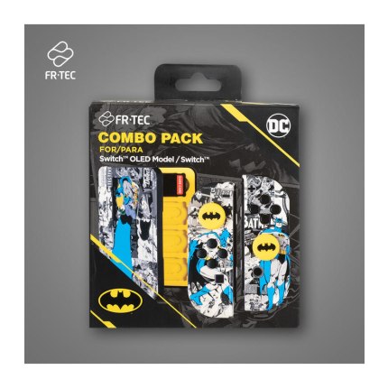 FR-TEC Batman Silicone + Grips + Autocollant pour PS5