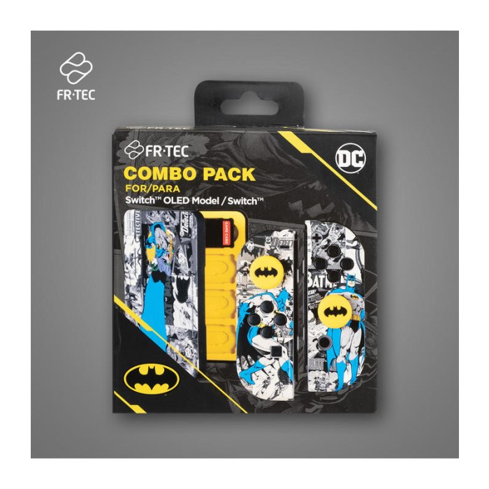 FR-TEC Batman Bolsa Premium com caixa de jogos para Nintendo Switch
