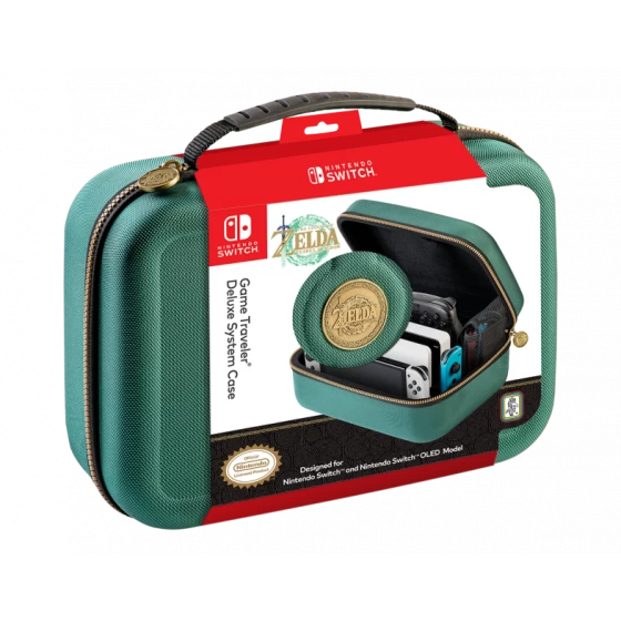 nns61g_p01 Zelda Tears Of The Kingdom Deluxe Carrying Case - Image 1