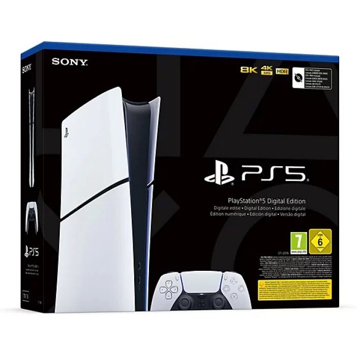 Sony PlayStation 5 Slim Digital Edition Console - Gamebreaker