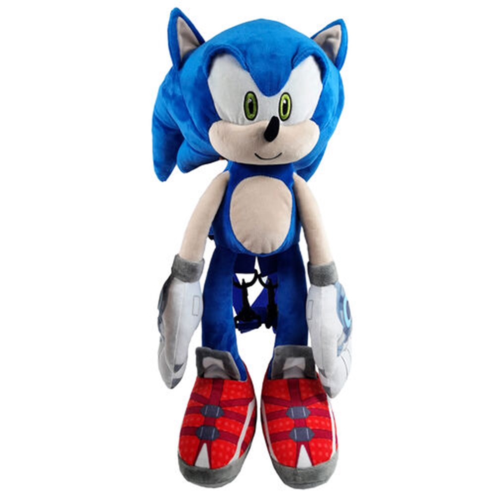c166a95c45e8f60ddb137423e3740ff2 Sonic The Hedgehog Plush Backpack - Image 1