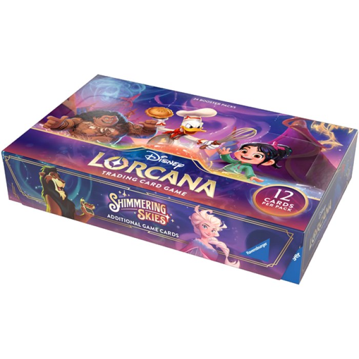 Disney Lorcana Shimmering Skies Sealed Booster Box - Gamebreaker