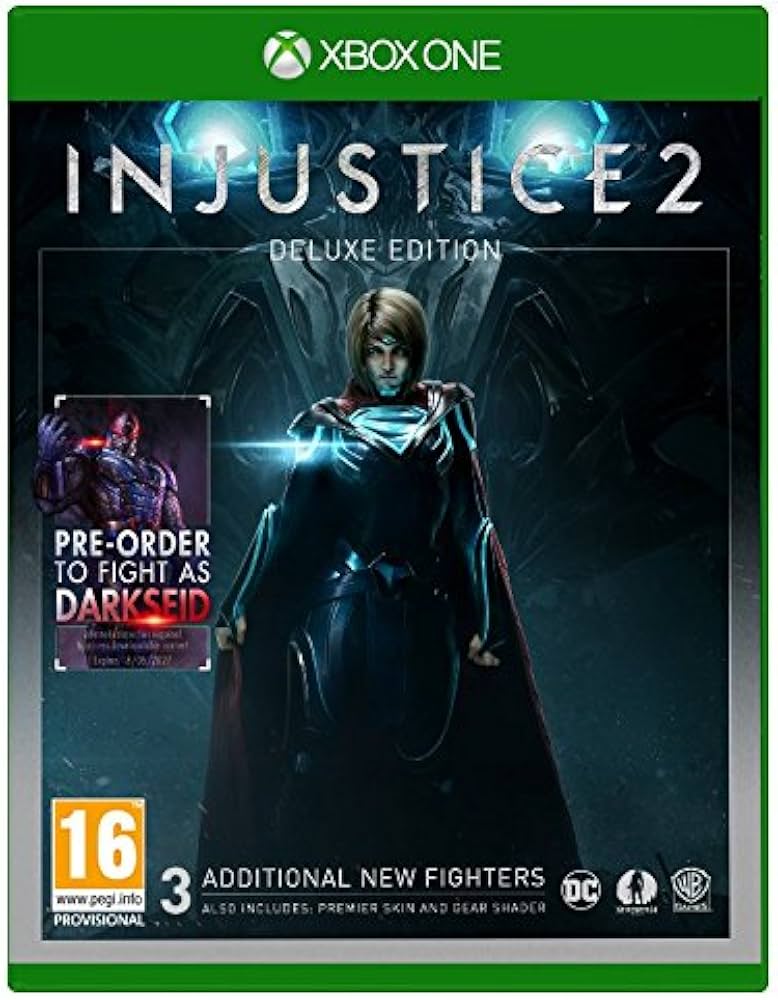 Jogo de Xbox One - Injustice 2 - Box + Blu Ray - Com Luva | Brasil