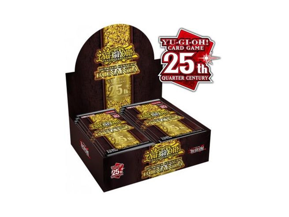 yugioh bonanza booster box YU-GI-OH! QUARTER CENTURY BONANZA BOOSTER BOX/PACK – Cards and Comics  Central