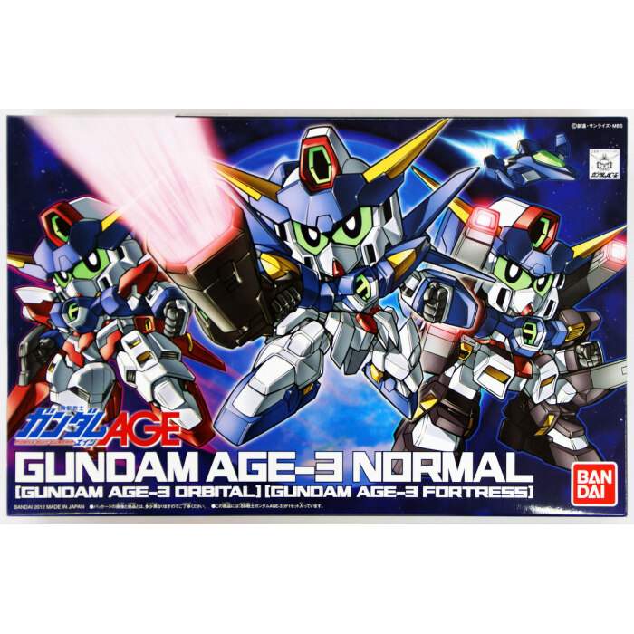 Gundam SD BB Senshi Gundam Age-3 – Model Kit - 3