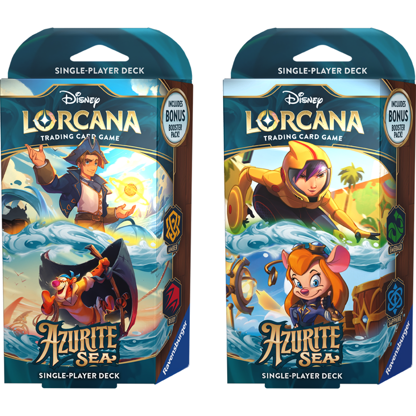 lorcana card database Disney Lorcana: Into the Inklands Starter Deck Sapphire & Ruby main image 1