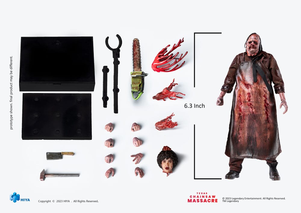 Texas Chainsaw Massacre Leatherface Exquisite Series 1/12 Scale Action Figure