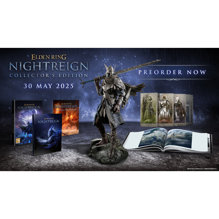 Elden ring nightreign ps5 ps4 xbox coffret steelbook collector - Edition Limitée