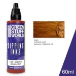 Green Stuff World Dipping Ink Radiant Orange Dip 60ml 3705