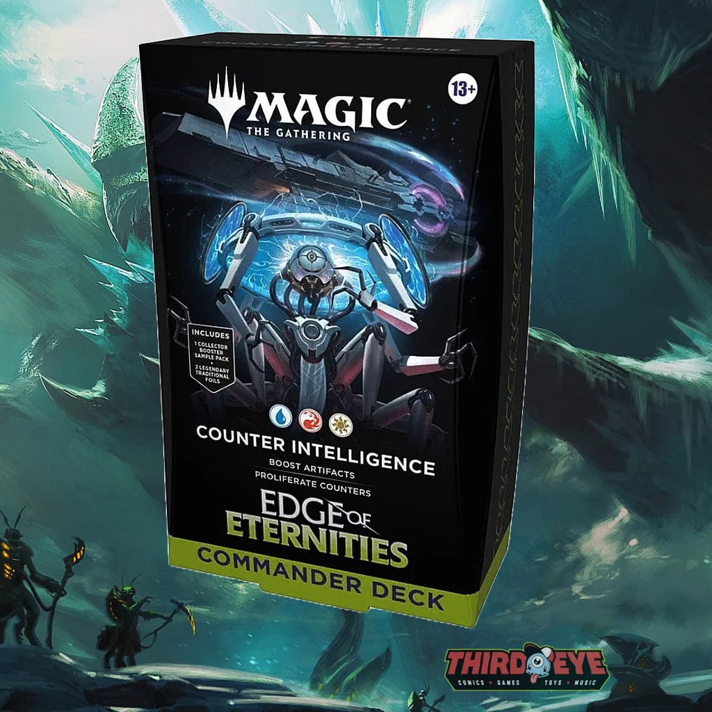 Magic: The Gathering Edge Of Eternities Commander Deck - Counter  Intelligence Magic The Gathering Cards