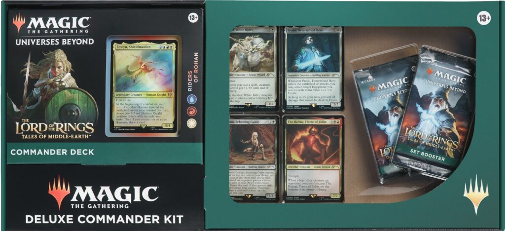 riders of rohan mtg commander deck Magic: The Gathering The Lord of the Rings: Tales of Middle-Earth Commander  Deck main image 1