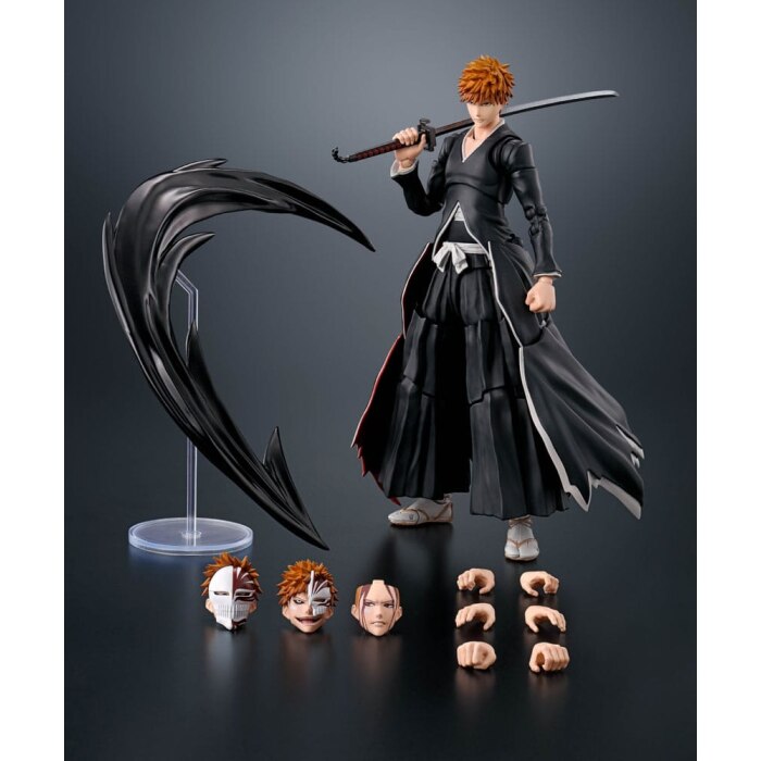 Banpresto Action Figure Ichigo Kurosaki Bleach - Maximatic 25 cm - BP89922P Multicolore - Figura da collezione - Ideale per i fan degli anime
