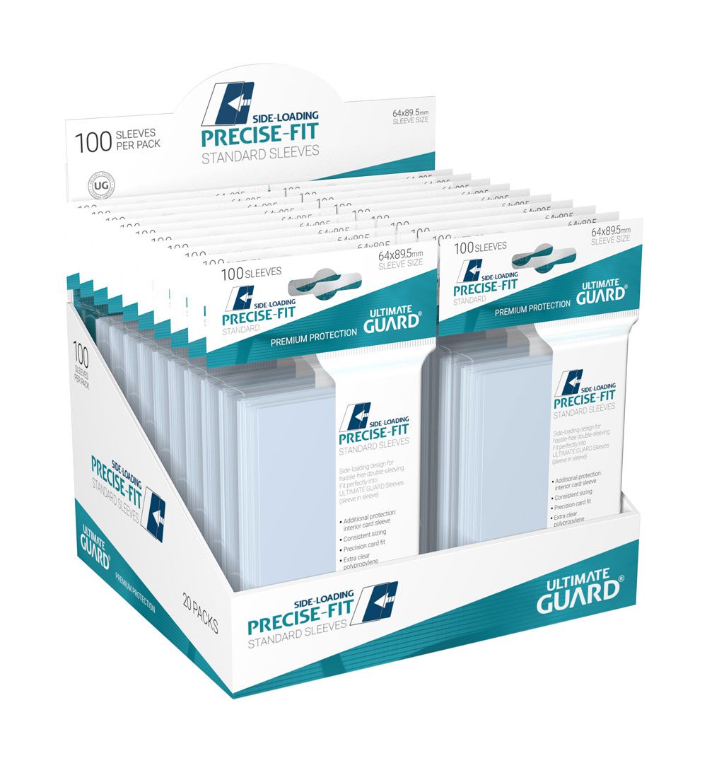 Ultimate Guard Precise-Fit Sleeves Resealable Standard Size Transparen – Tcg & Accessori