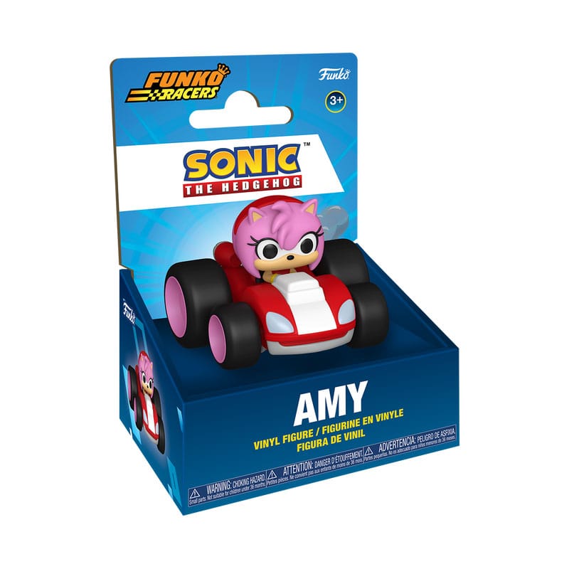 Sonic The Hedgehog Super Racers Diecast Figure Amy Rose 5 cm - Gamebreaker