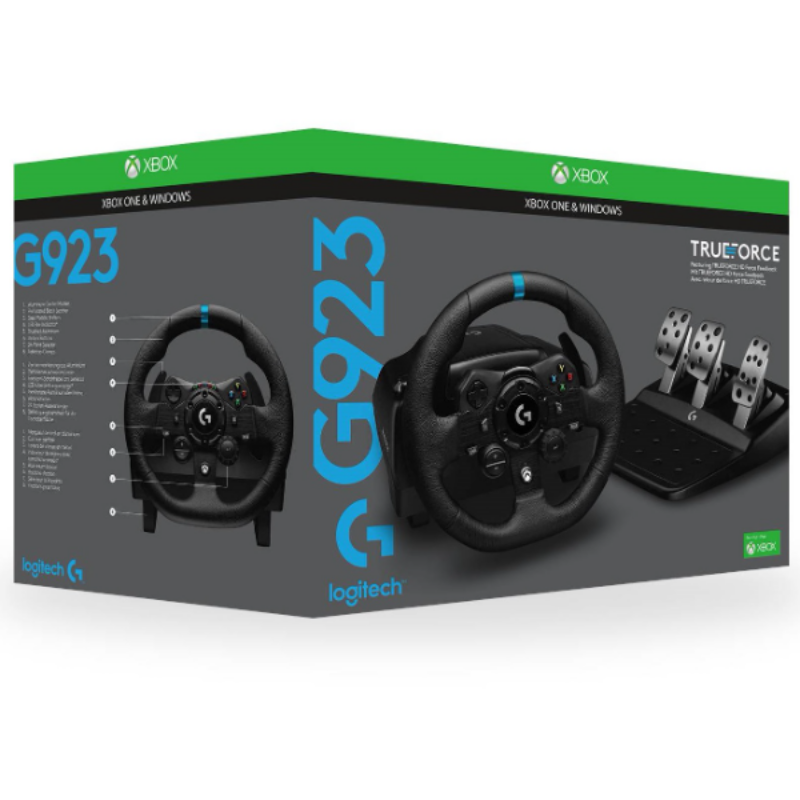 0009534_logitech-g923-steering-wheel-and-pedals-set-usb-for-xbox_800 Logitech G923 TrueForce Racing Wheel and Pedals for Xbox - Image 1