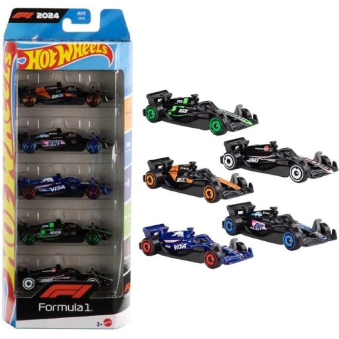 Hot Wheels Basic Race Team 5 Car Pack - Gamebreaker