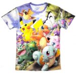 Pokemon T-Shirt Pikachu and Pokeball