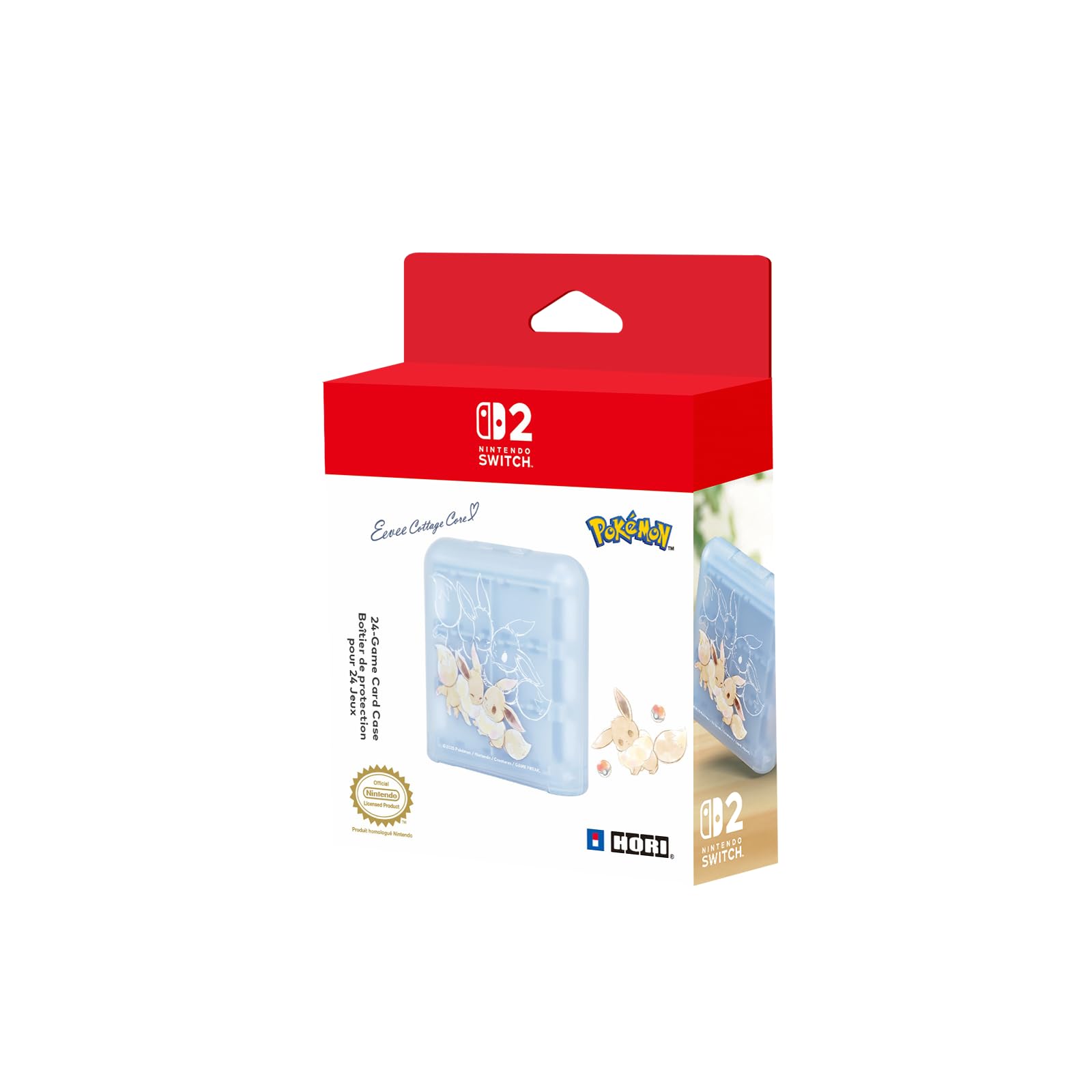 Nintendo Switch 2 Pokemon Eevee Cottage Core 24 Game Card Case - Gamebreaker Nintendo Switch 2 Pokemon Eevee Cottage Core 24 Game Card Case - Gamebreaker