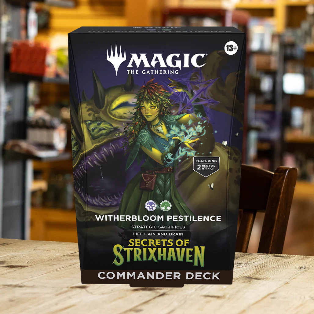 Magic: The Gathering: Secrets of Strixhaven Commander Deck Witherbloom Pestilence Compare Prices in Malta | Ixtri.mt Magic: The Gathering: Secrets of Strixhaven Commander Deck Witherbloom Pestilence Compare Prices in Malta | Ixtri.mt