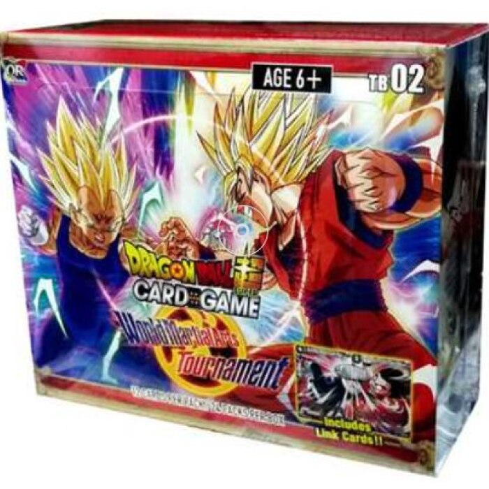 Dragon Ball Super TB02 World Martial Arts Tournament Booster Box - 24 Packs  - Gamebreaker