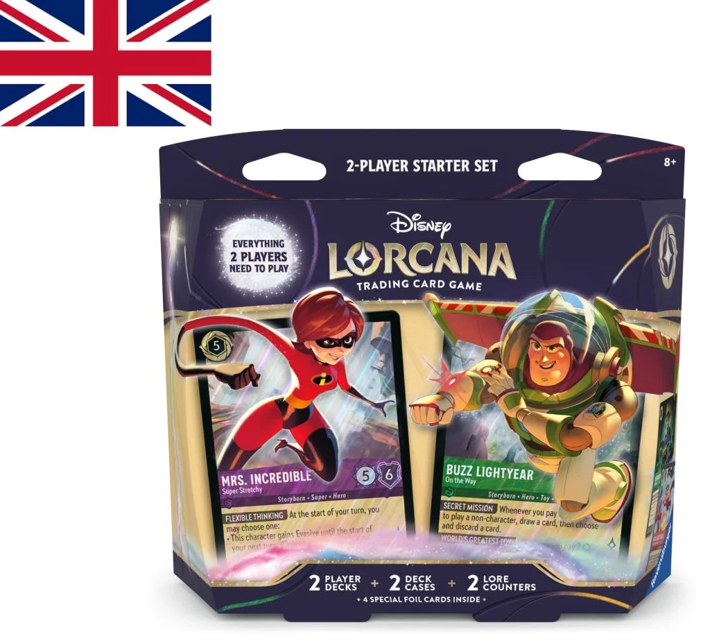 chapter 2 starter decks lorcana Disney Lorcana: Rise of the Floodborn (Chapter 2) main image 0