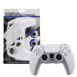 P5 controller silcone case with 2 thumb White