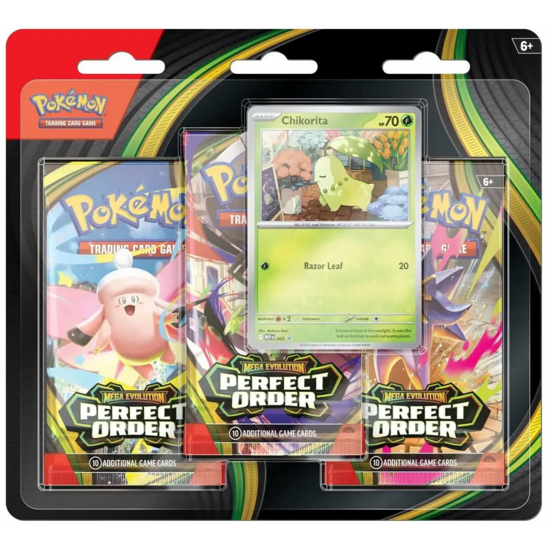 Pokemon TCG: Perfect Order 3-Pack Blister - Gamebreaker Pokemon TCG: Perfect Order 3-Pack Blister - Gamebreaker