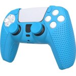 P5 controller silcone case with 2 thumb Blue