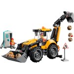 Lego City 60480 Yellow Backhoe Loader - Image 2