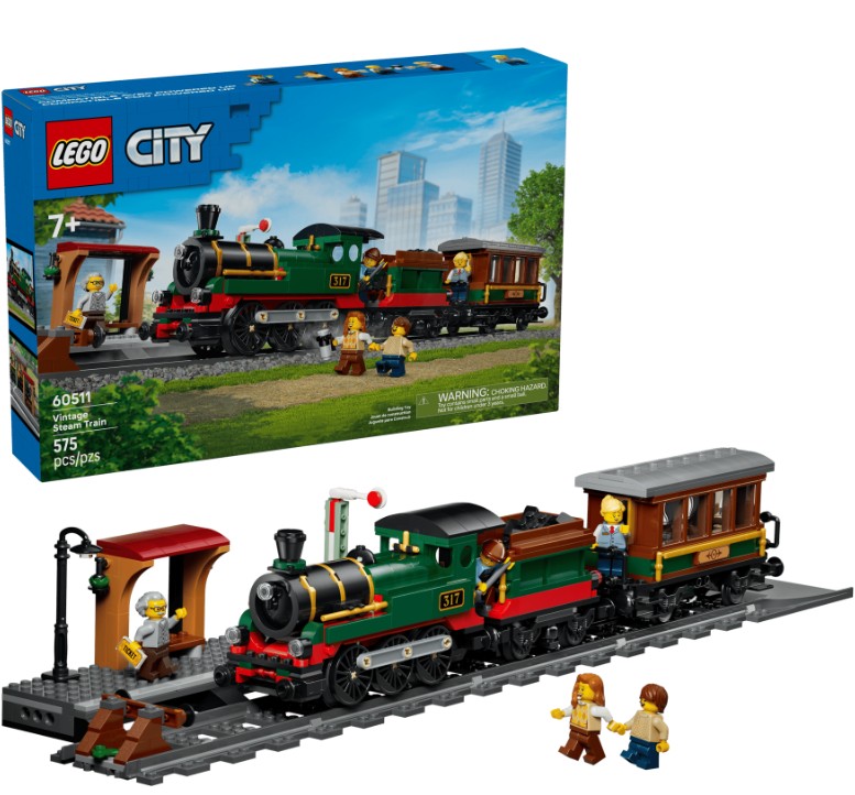 60511 Lego City 60511 Vintage Steam Train - Image 1