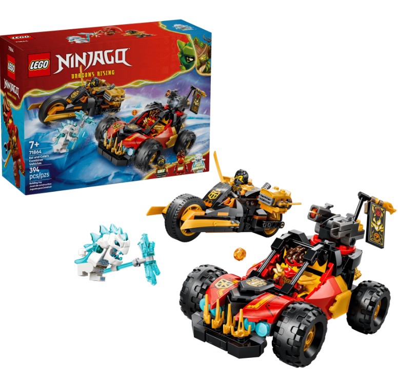 71864 Lego Ninjago 71864 Kai and Cole's Combiner Vehicles - Image 1