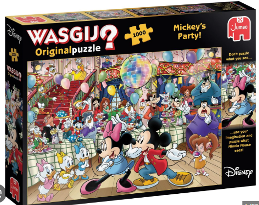 Screenshot 2026-06-11 190127 Wasgij - Original Disney Mickey's Party! - 1000 Piece Jigsaw Puzzle - Image 1